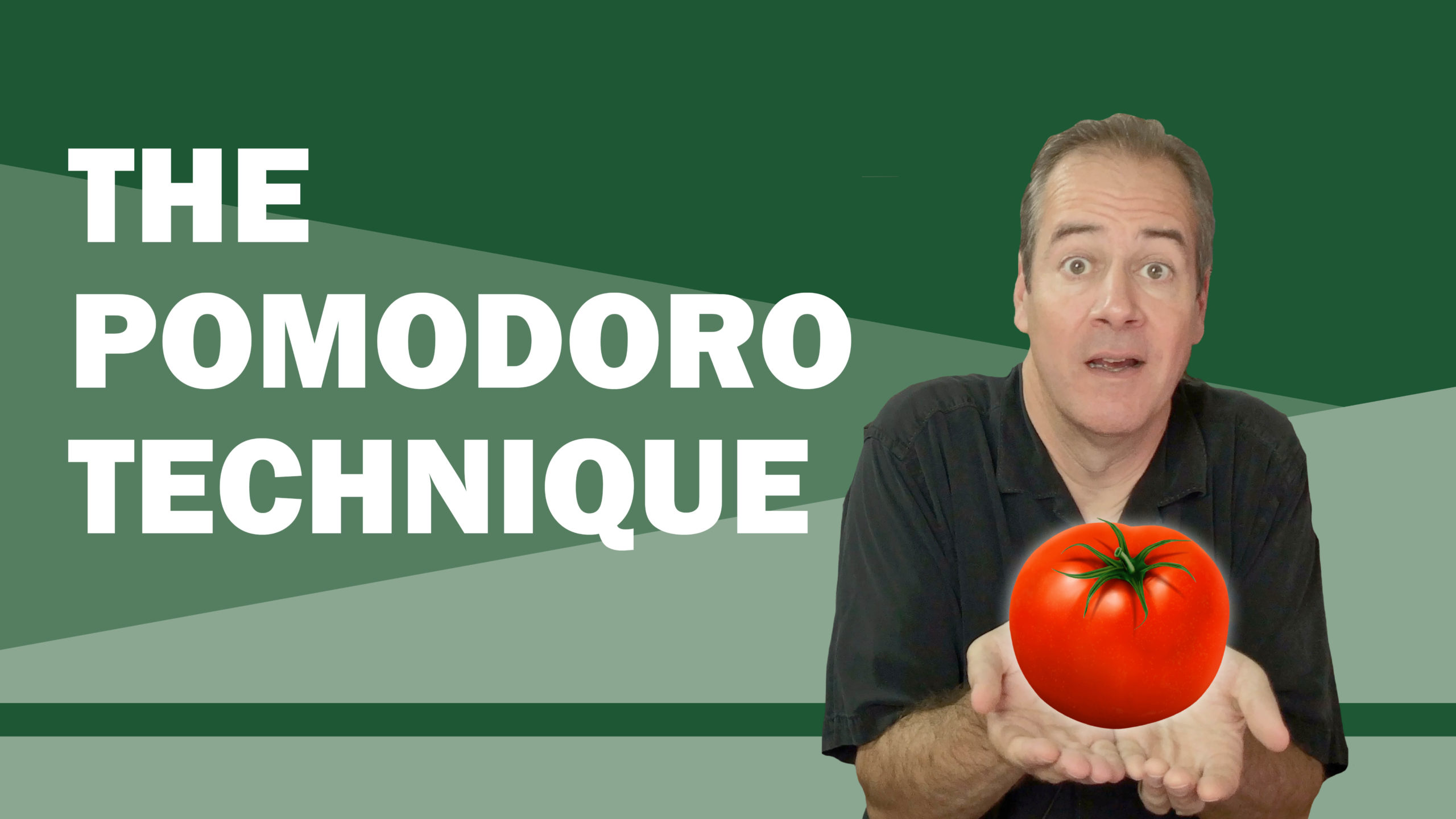 When it must get done! Use the Pomodoro Technique