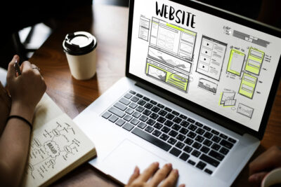 website design, marketers creating a website design and content plan 