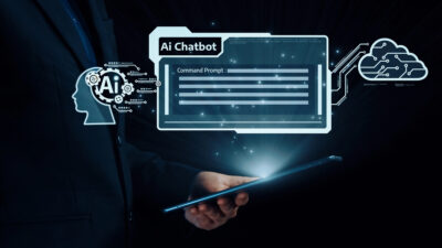 AI chatbot with prompt