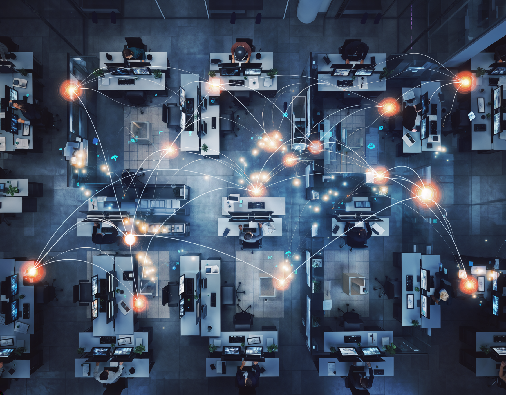 Silos An integrated firm rather than one working in silos